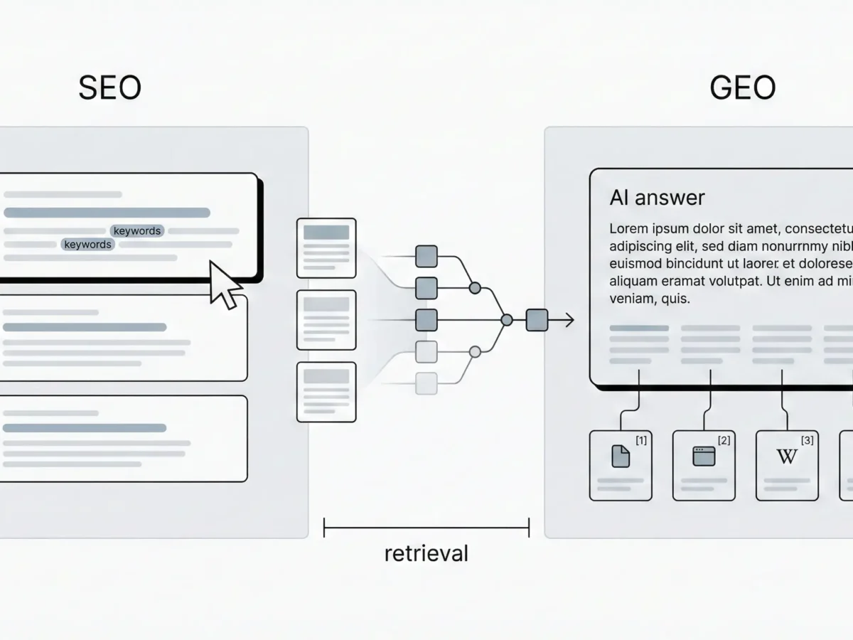 GEO vs SEO: What Actually Changes When Search Becomes AI-Driven?