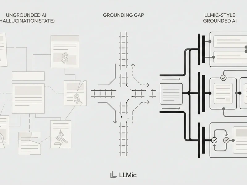 A concept image explaining what is ai hallucination and how to overcome it